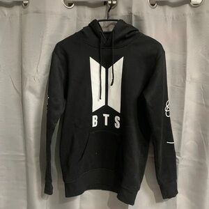 Black BTS Logo Hoodie